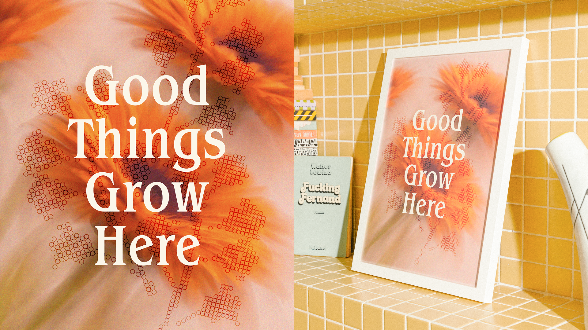 Florette poster: 'Good things grow here'