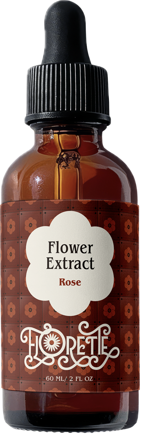 Florette Rose floral extract bottle
