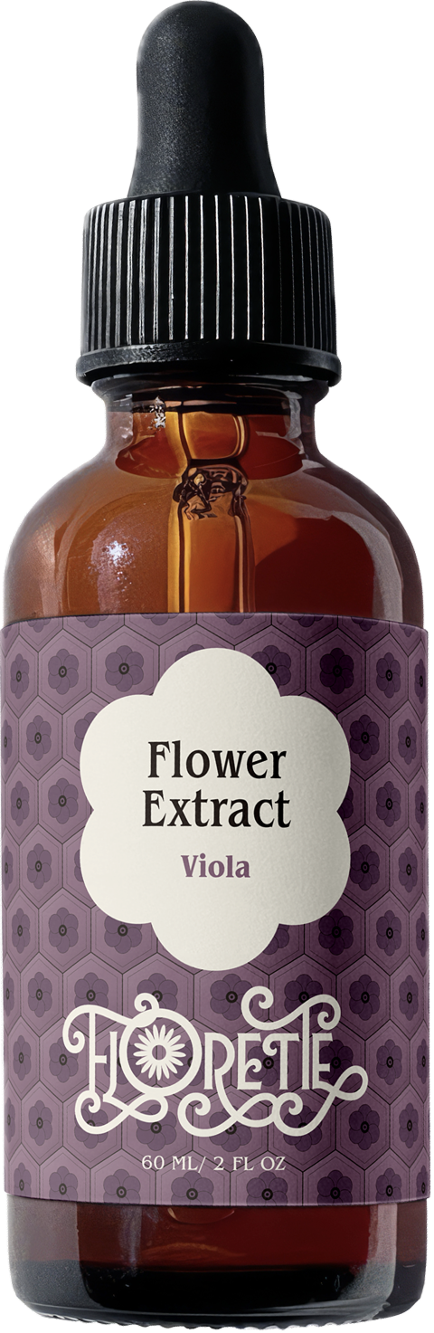 Florette Viola floral extract bottle