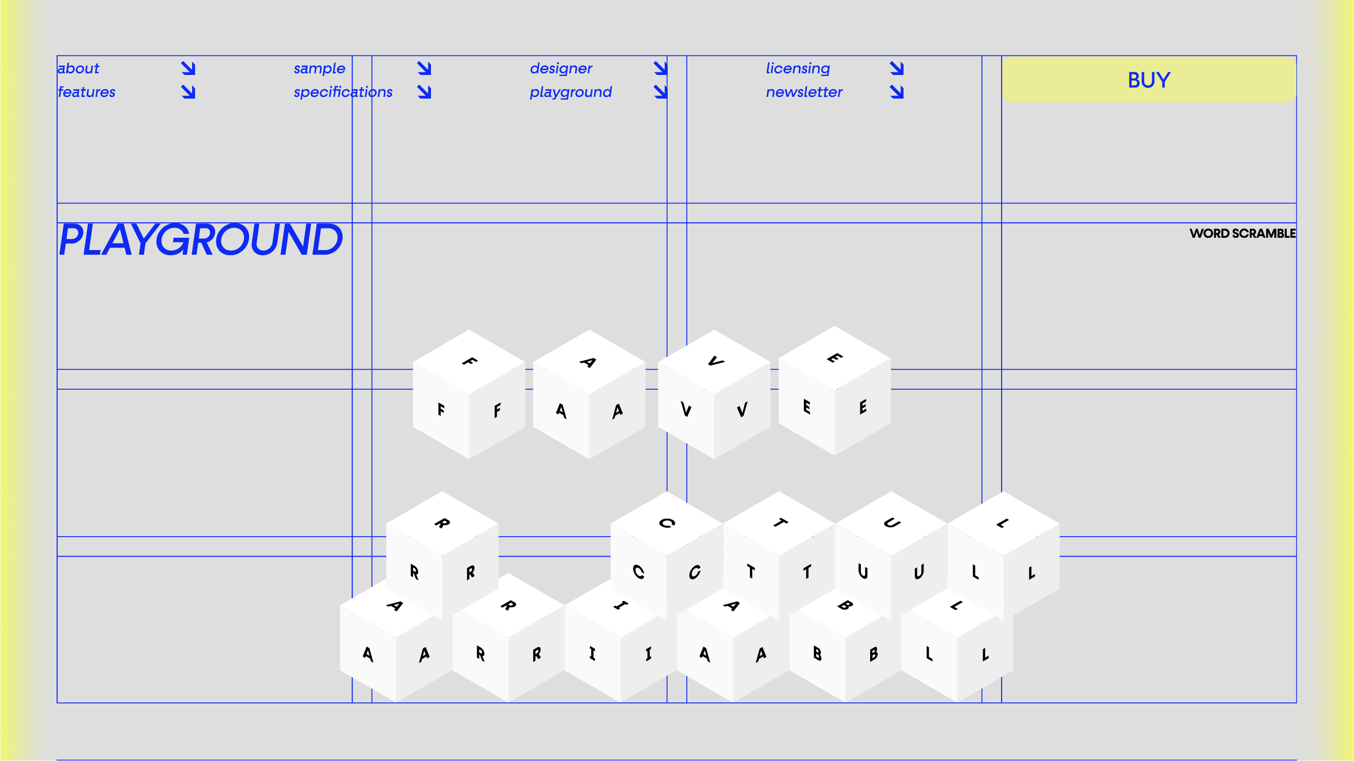 Fractul Variable design details