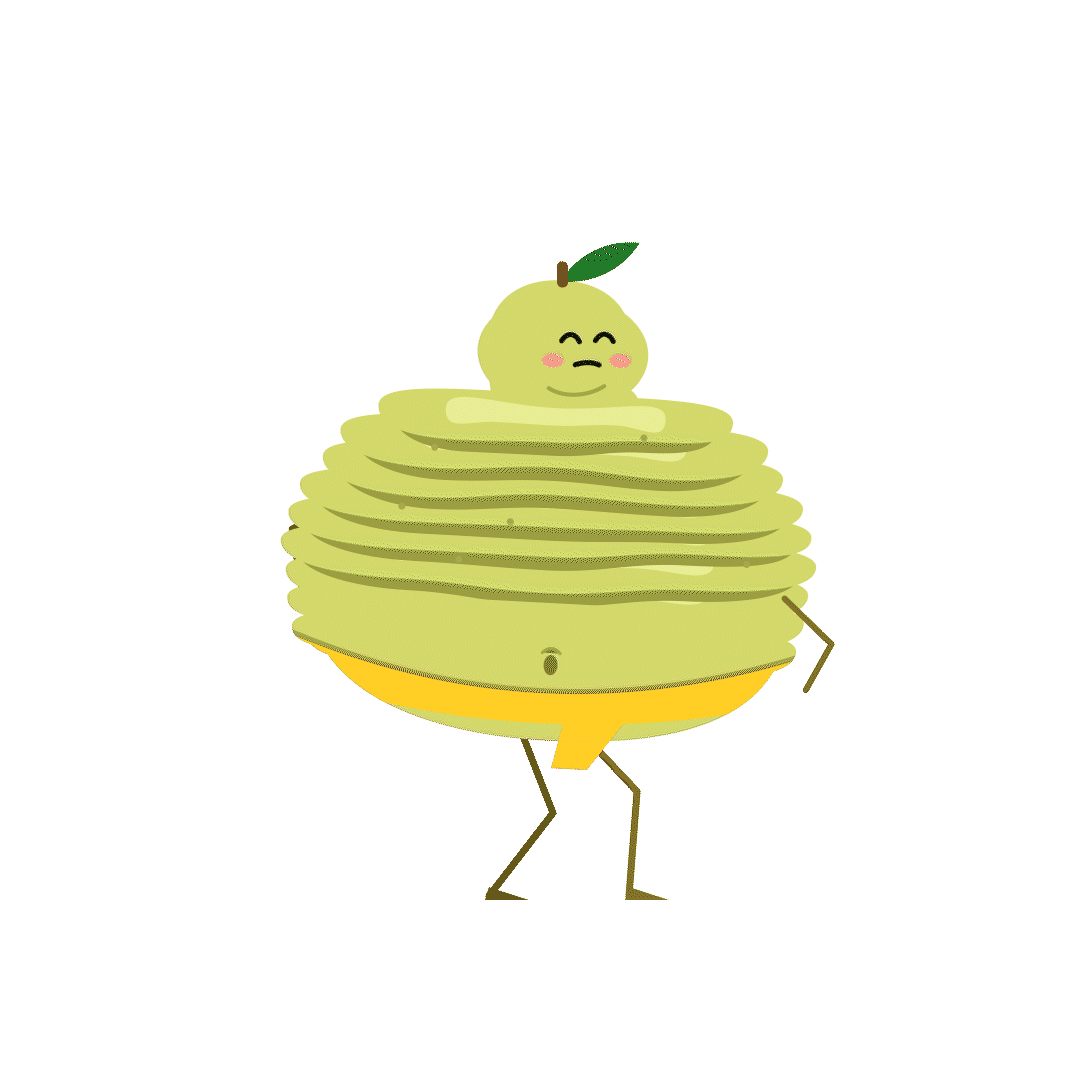 Buddha pear character in a sumo loop