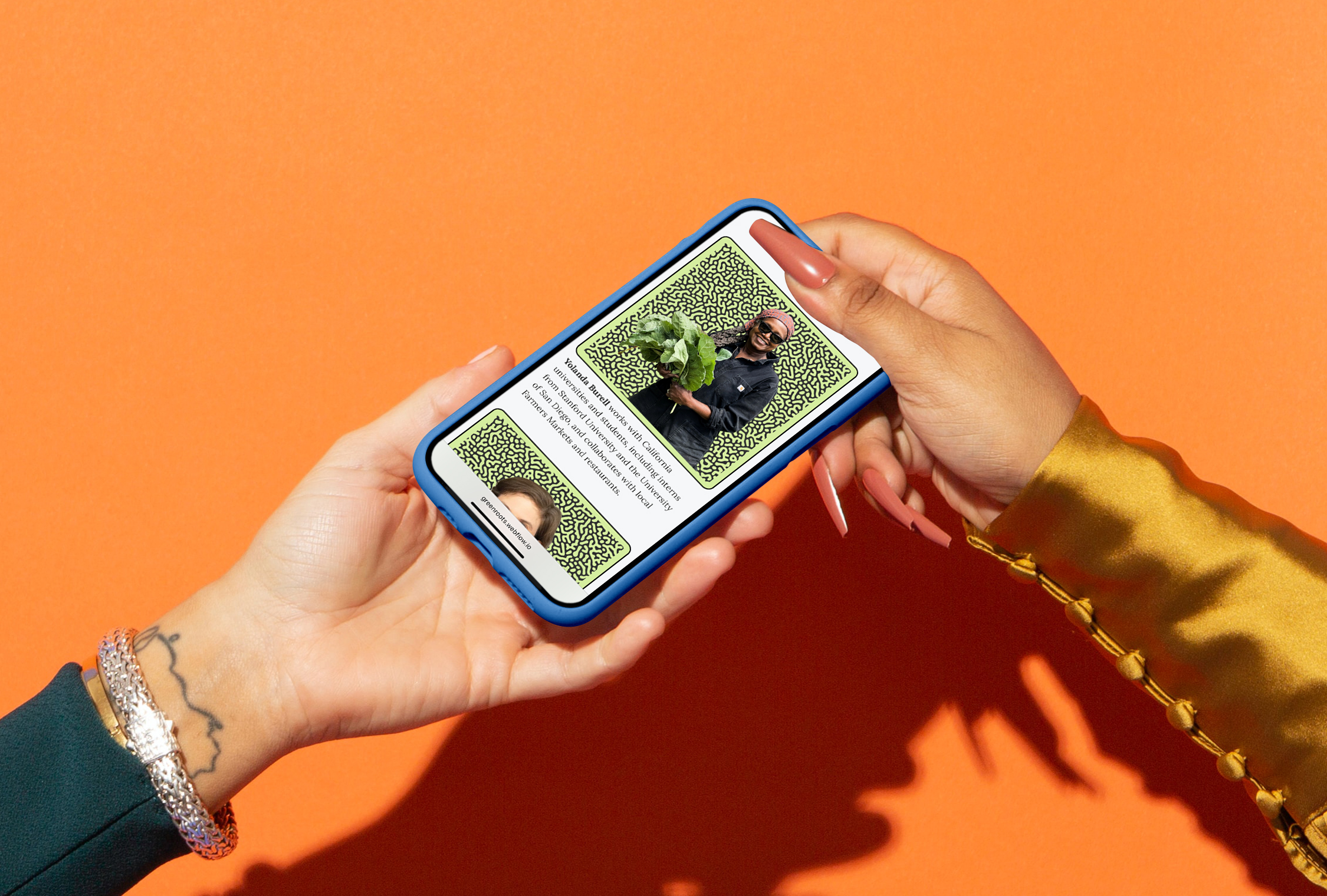 Green Roots brand identity