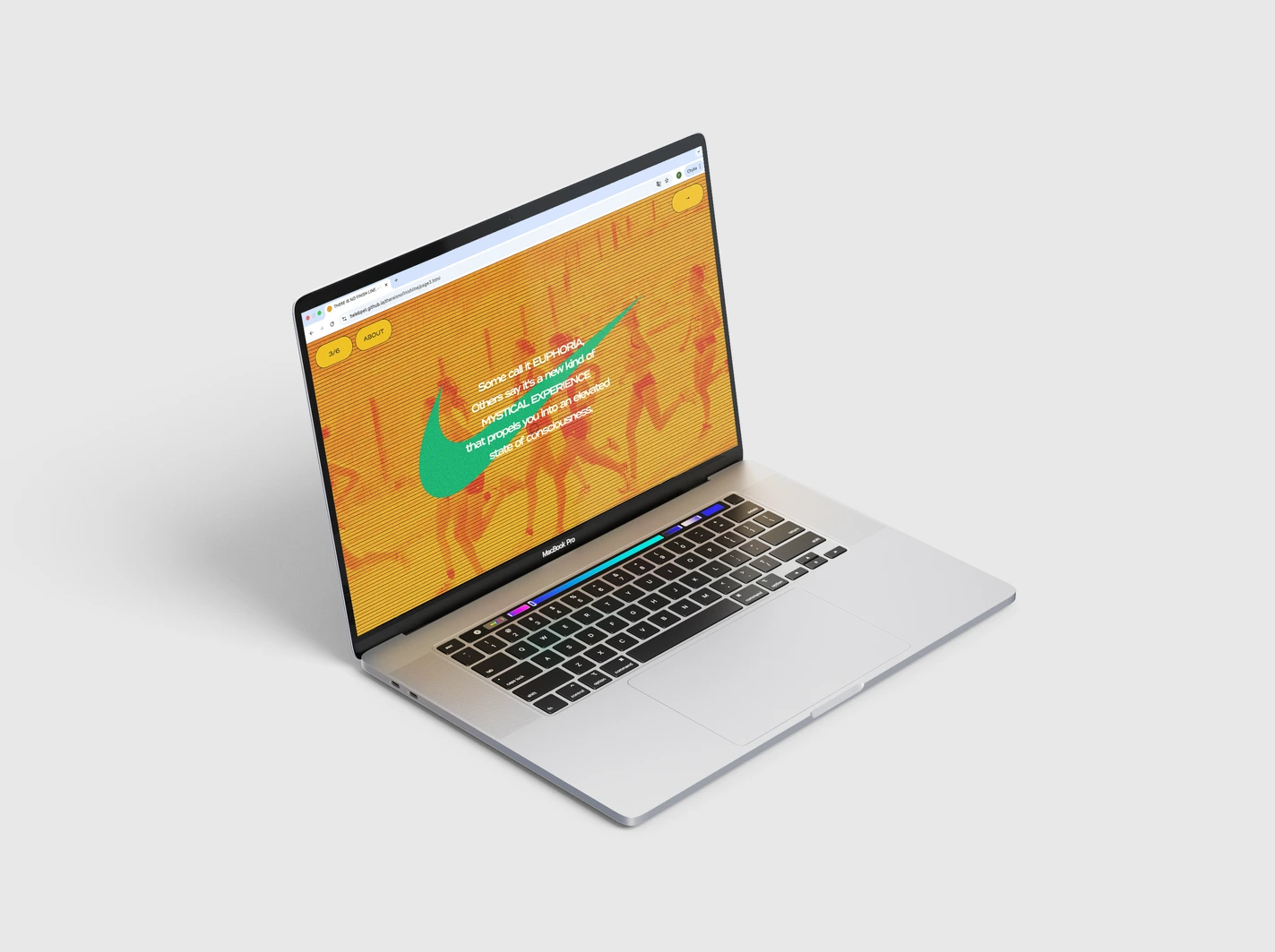 There Is No Finish Line poster design