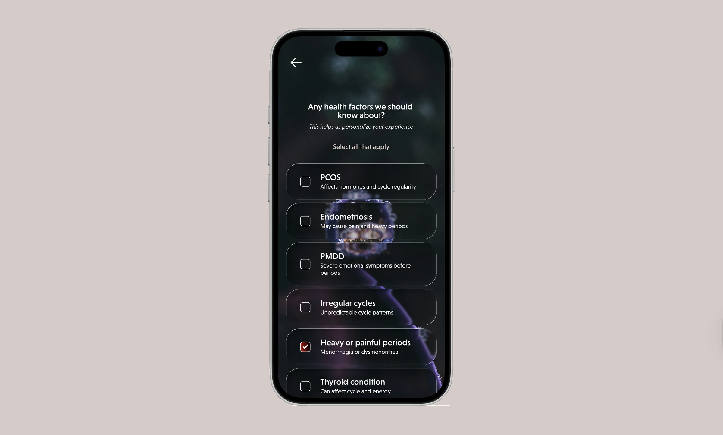 Wavia meditation feature
