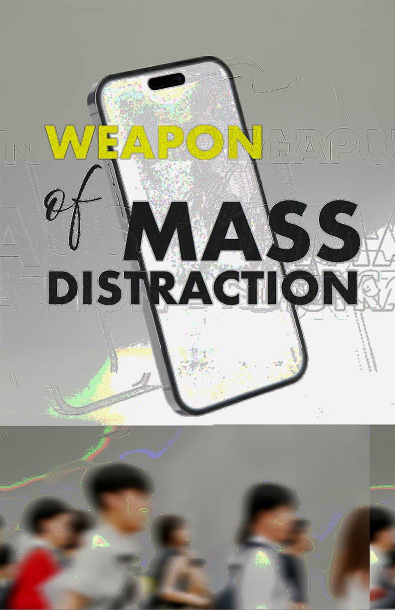 Weapon of Mass Distraction poster variation 1